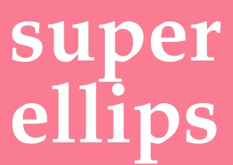Synonym superellips