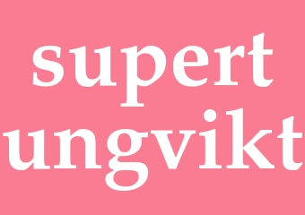 Synonym supertungvikt