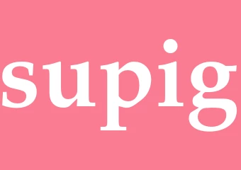 Synonym supig