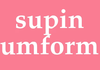 Synonym supinumform