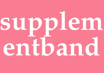 Synonym supplementband