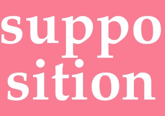 Synonym supposition