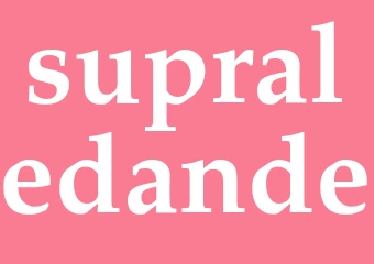Synonym supraledande