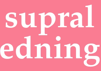 Synonym supraledning