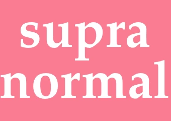 Synonym supranormal