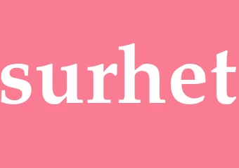 Synonym surhet