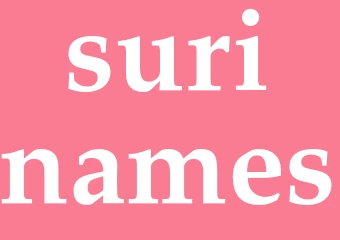 Synonym surinames