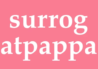 Synonym surrogatpappa
