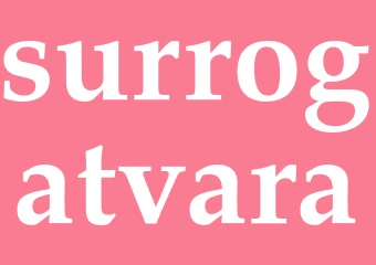 Synonym surrogatvara