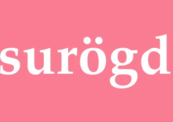 Synonym surögd