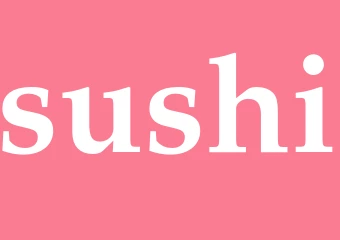 Synonym sushi