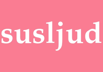 Synonym susljud