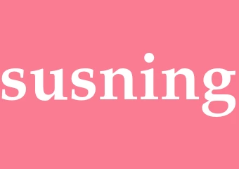 Synonym susning