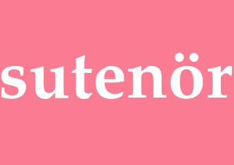 Synonym sutenör