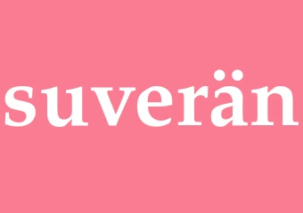 Synonym suverän