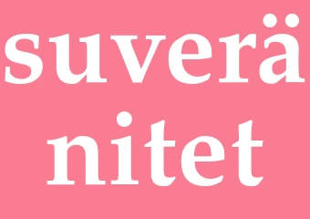 Synonym suveränitet