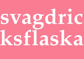 Synonym svagdricksflaska