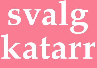Synonym svalgkatarr