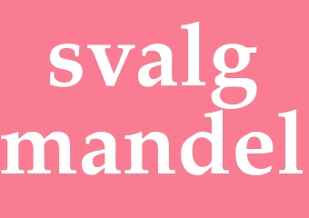 Synonym svalgmandel