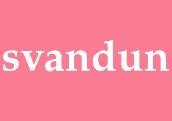 Synonym svandun