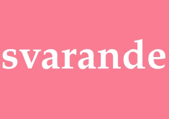 Synonym svarande