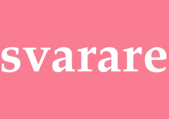 Synonym svarare
