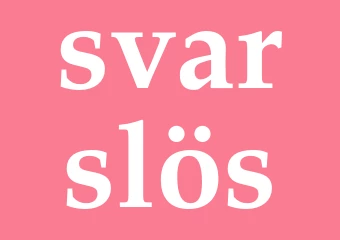 Synonym svarslös