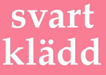 Synonym svartklädd