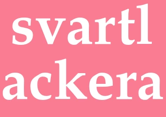 Synonym svartlackera