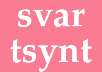 Synonym svartsynt