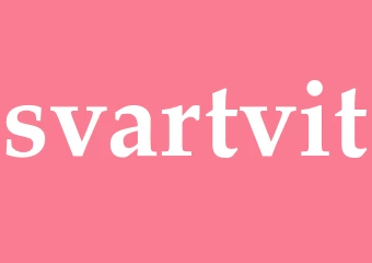 Synonym svartvit