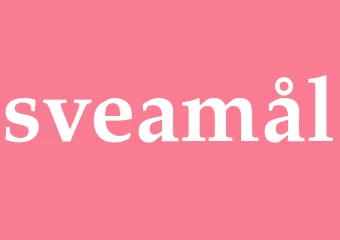 Synonym sveamål