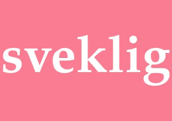 Synonym sveklig