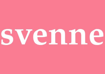 Synonym svenne