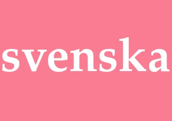 Synonym svenska