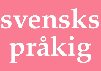 Synonym svenskspråkig