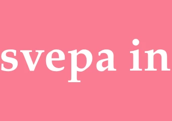 Synonym svepa in