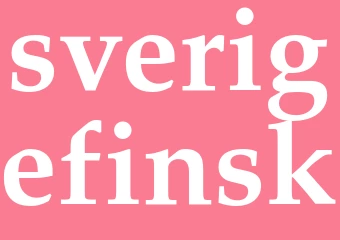 Synonym sverigefinsk