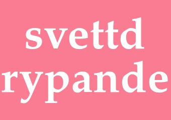 Synonym svettdrypande