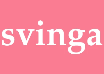 Synonym svinga