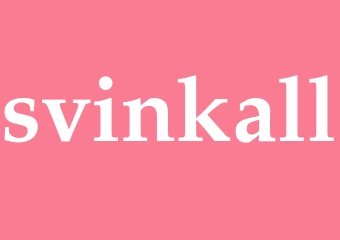 Synonym svinkall