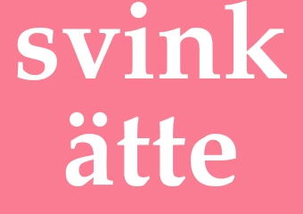 Synonym svinkätte