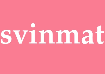 Synonym svinmat