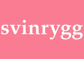 Synonym svinrygg