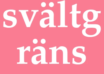Synonym svältgräns