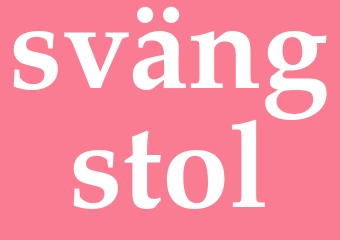 Synonym svängstol