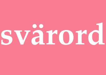 Synonym svärord