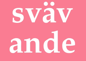 Synonym svävande