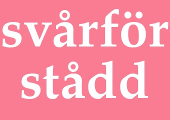 Synonym svårförstådd