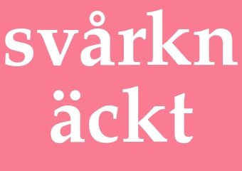 Synonym svårknäckt